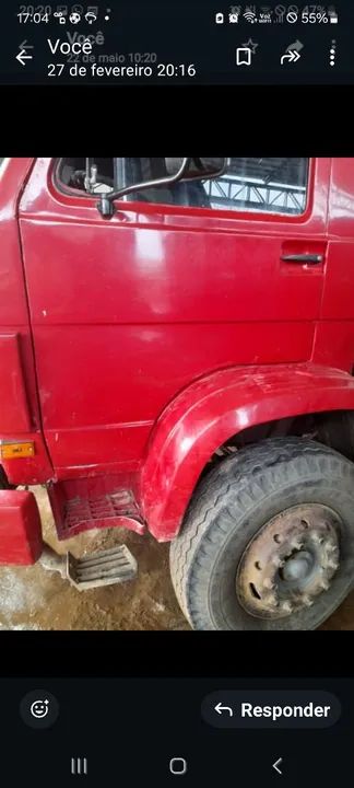 Caminhão Caçamba - Volkswag traçado en - 1990 - Foto 4