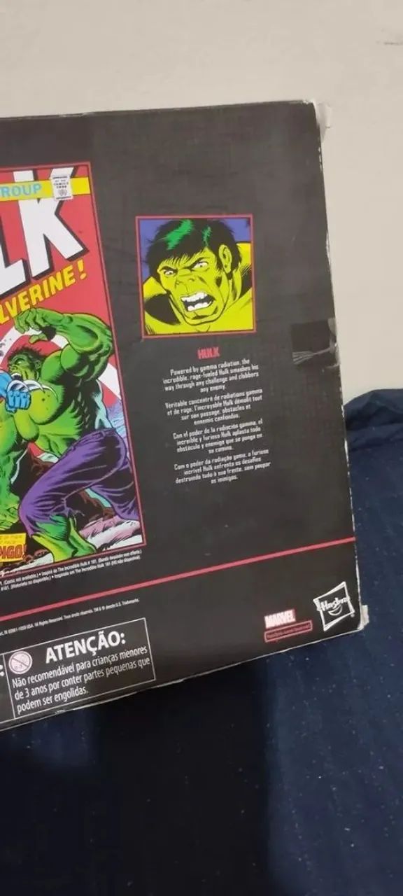 Marvel Legends Wolverine vs Hulk - 2 Pack Hasbro  - Foto 4