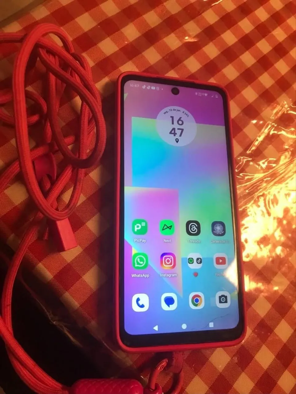 Smartphone Motorola em perfeito estado