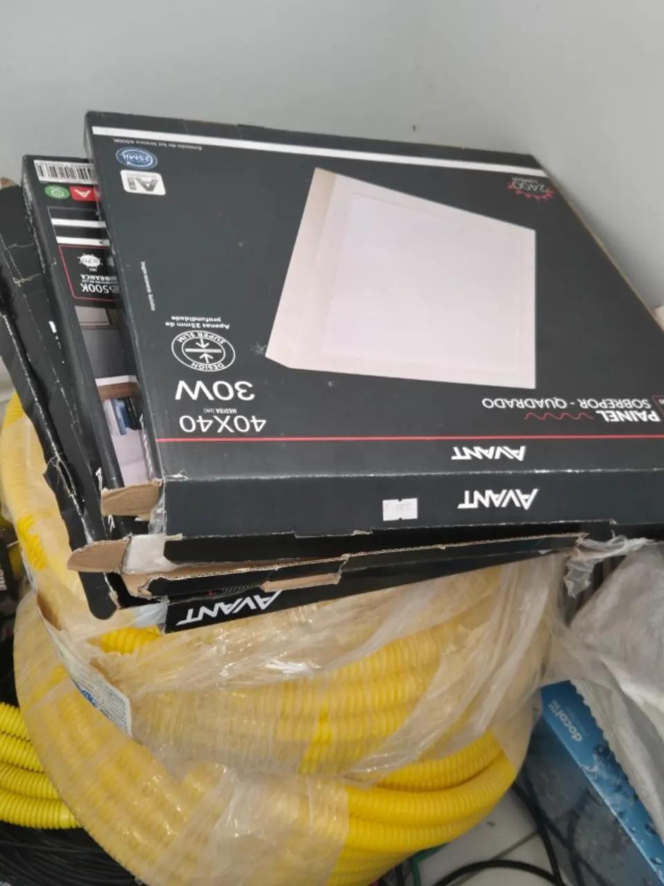 Painel de led 40x40 30 watts