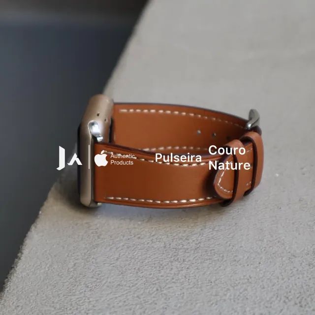 Pulseira Couro 42mm Apple Watch  - Foto 4