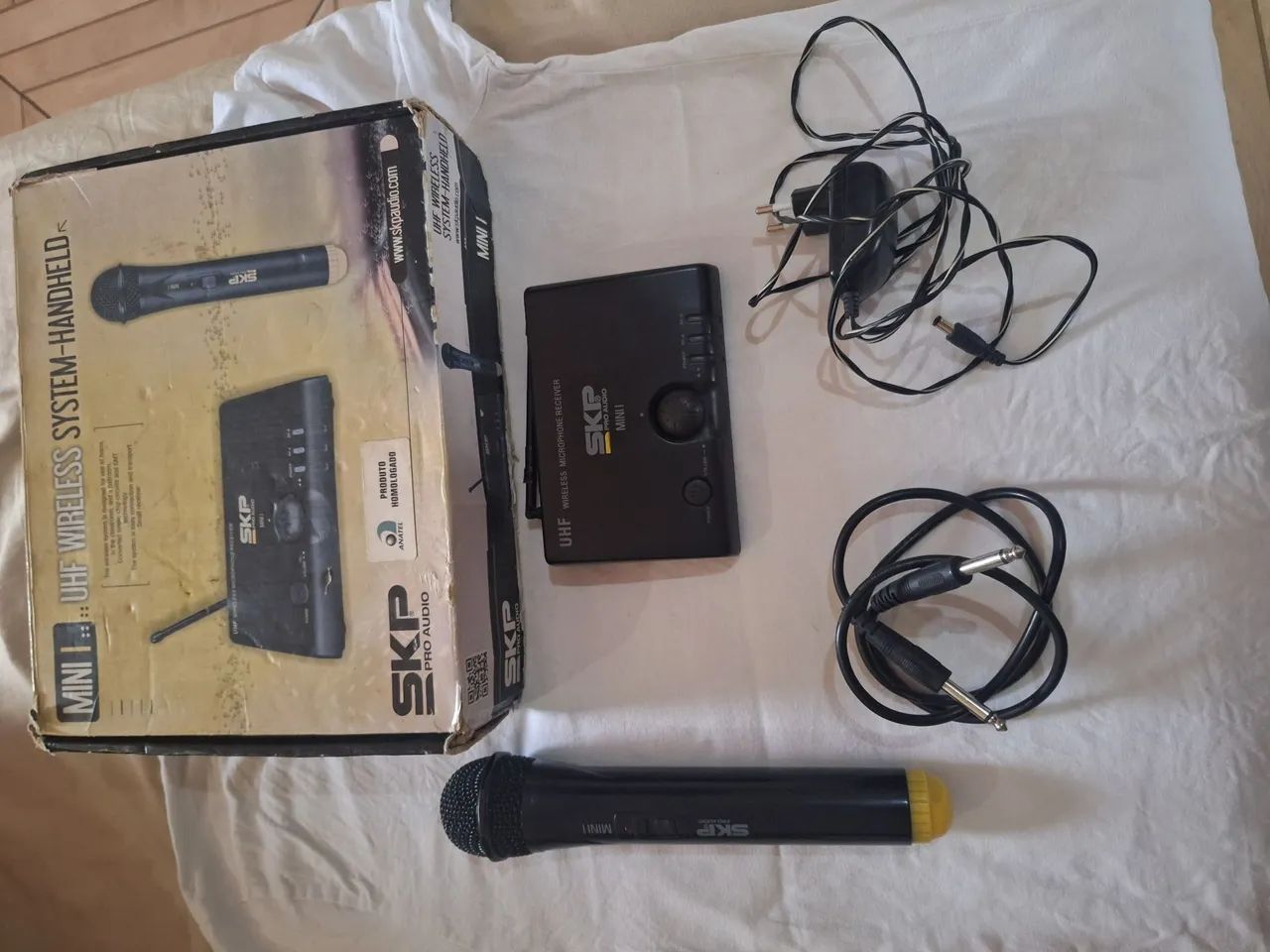 Microfone Sem Fio SKP Mini I UHF - Foto 2