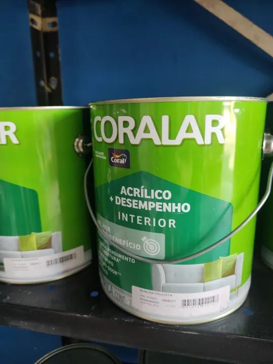 Tinta coral acrílica + desempenho inferior 3,6l  - Foto 3