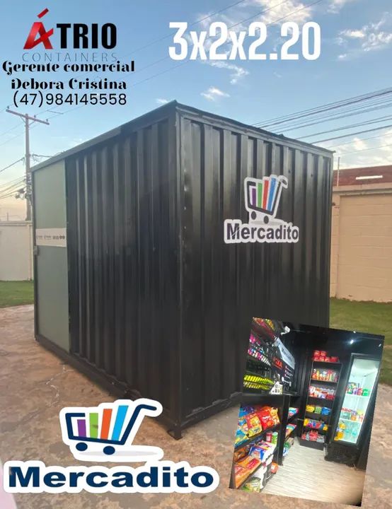 Container almoxarifado loja  - Foto 4