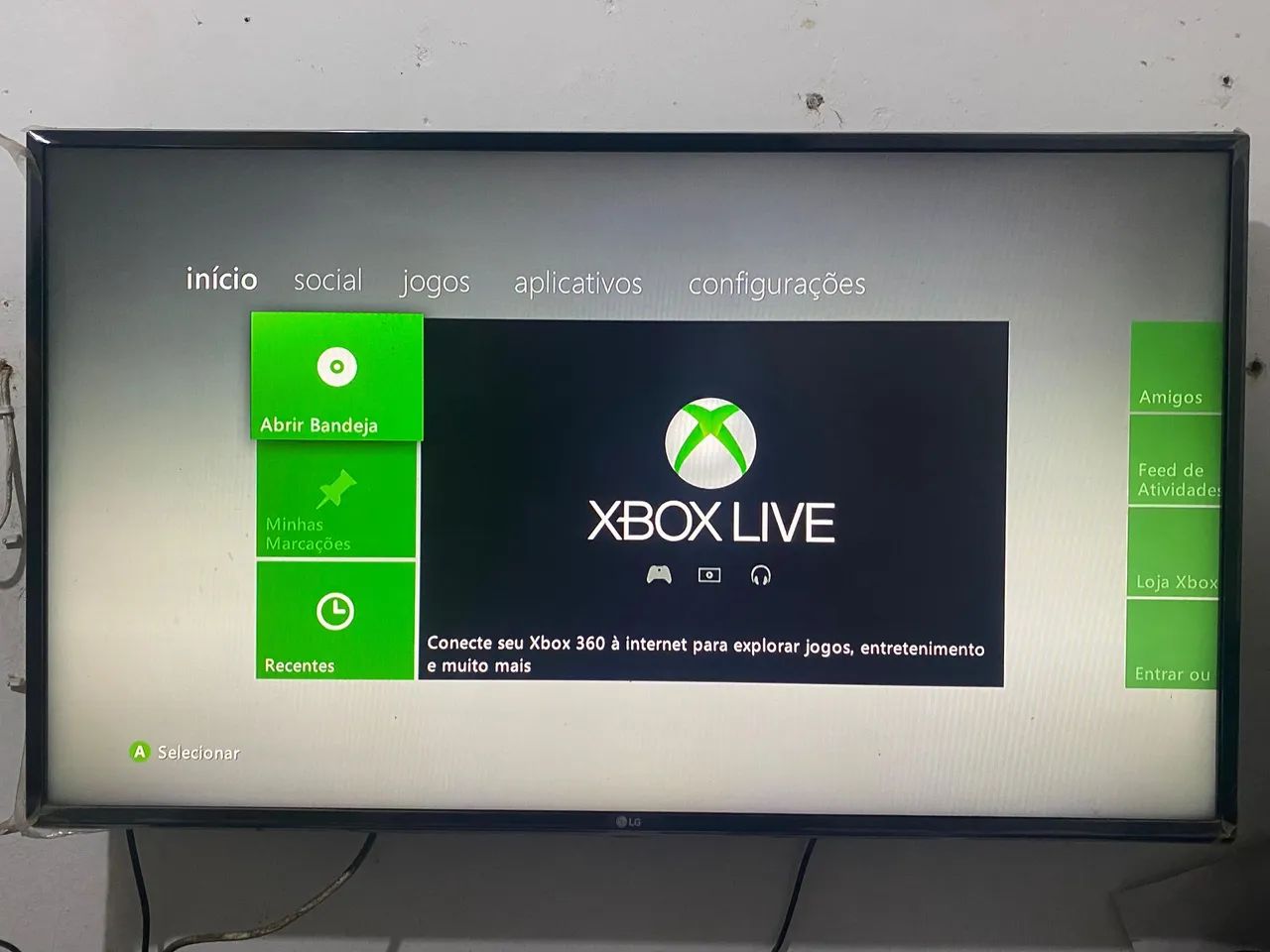 Xbox 360 desbloqueado.vai com 1 manete original  - Foto 5