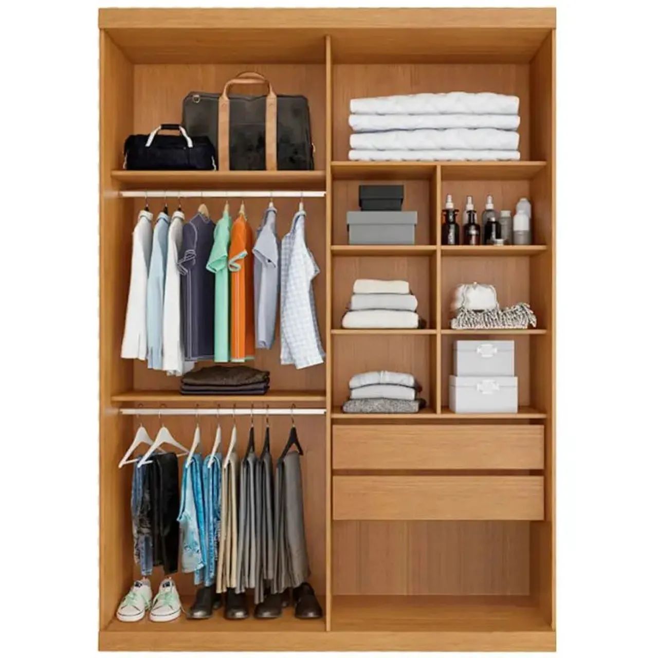 Guarda Roupa Búzios 2 Portas - Entrega Rápida  - Foto 2