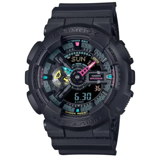 Relógio Casio G-Shock GA-110mf-1adr - Original - Preto