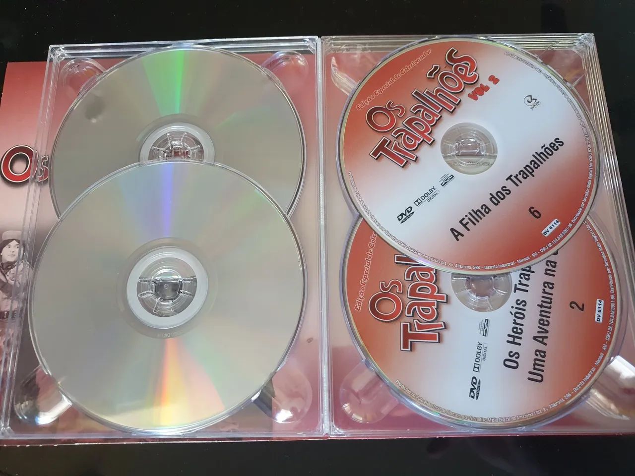 Box DVD Os Trapalhões volume 2 com 10 DVDs Original - Foto 5
