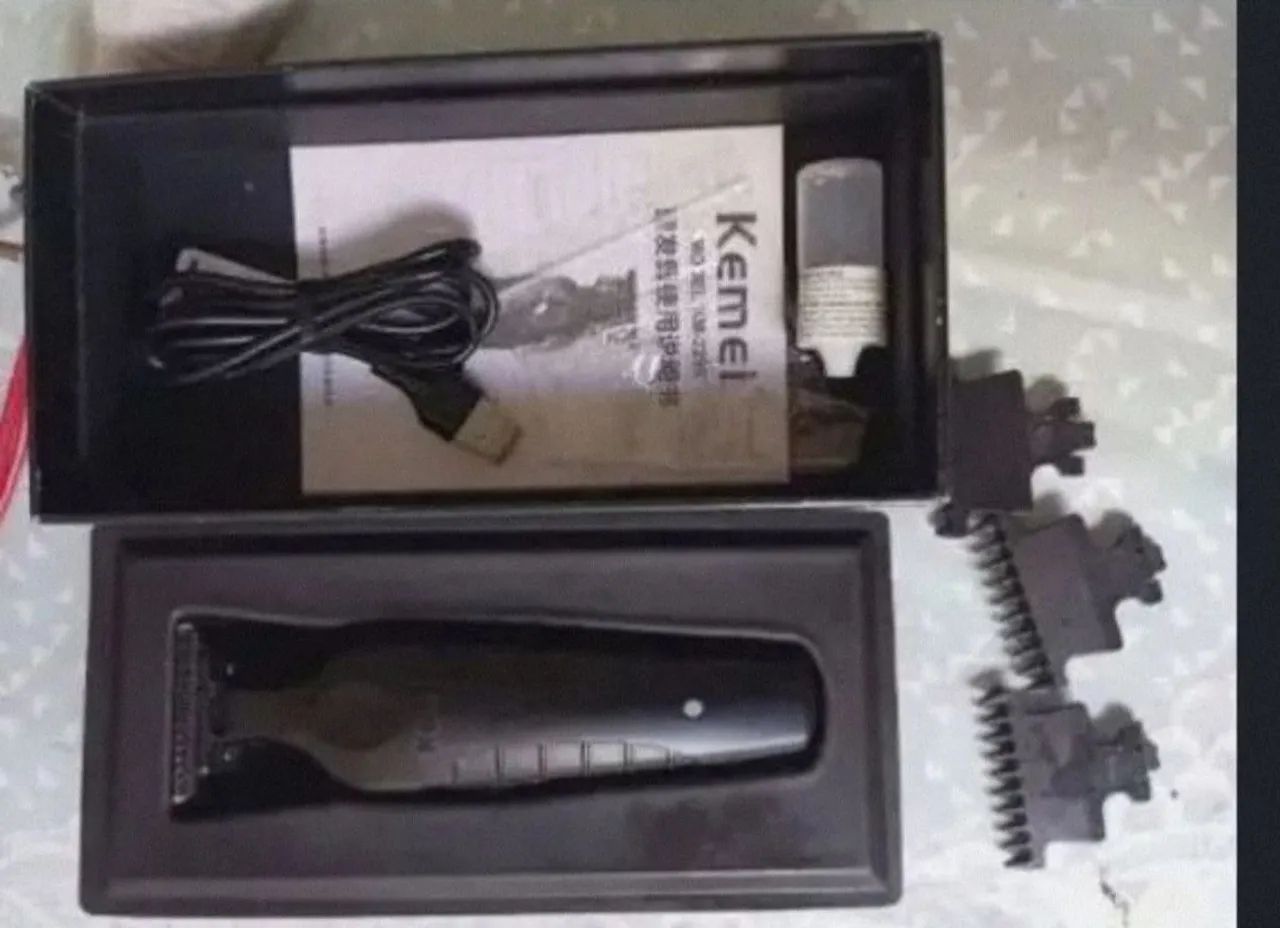 Máquina de Cortar Cabelo Kemei. 100$ - Foto 3