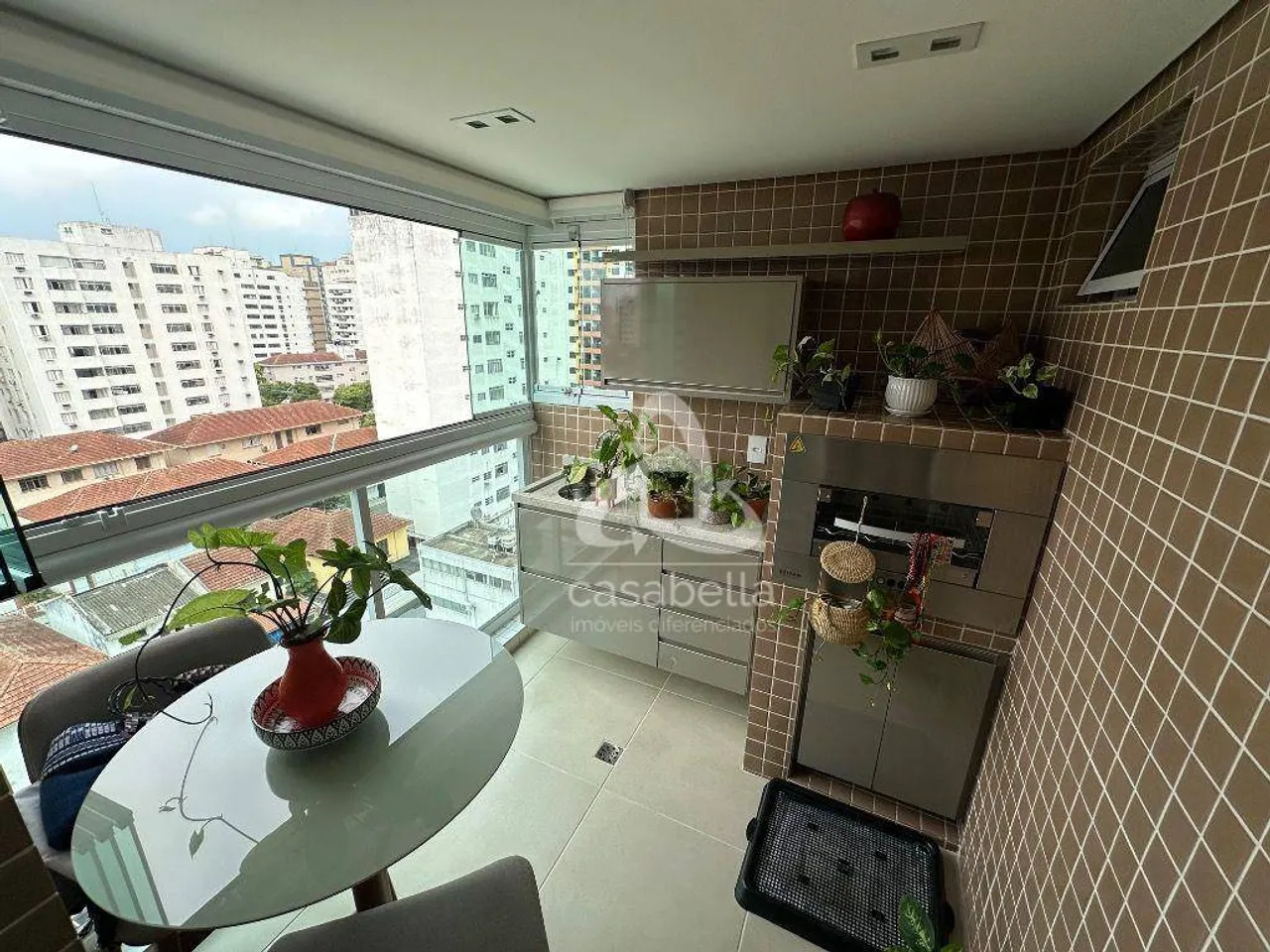 Apartamento com 2 dormitórios à venda, 82 m² por R$ 1.062.000,00 - Boqueirão - Santos/SP