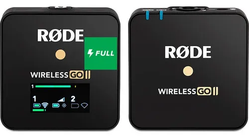 Rode Wireless GO II - Sistema de Microfone Sem Fio