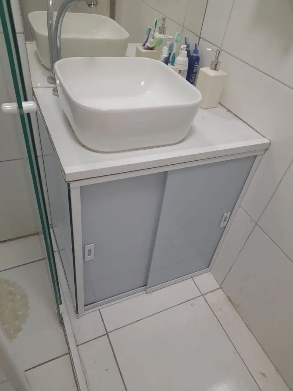 Porta de correr para banheiro - Nova