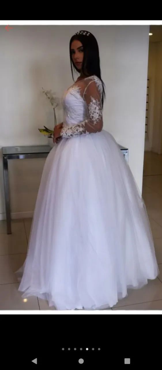Vestido de noiva elegante - Foto 3