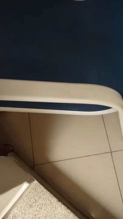 Cadeira de Jardim em Alumínio com Tela Azul - Foto 3