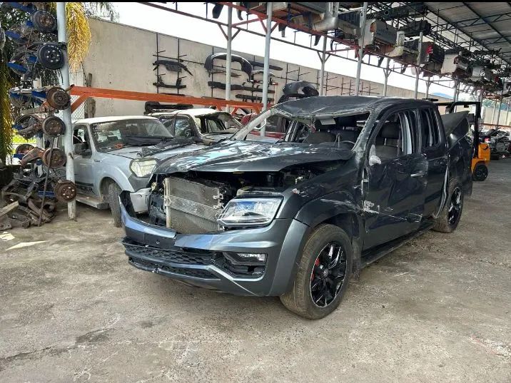 Amarok 2021v6 Automatica4×4,258 cvs,49387km,funcionando disponível para venda de peças  - Foto 2