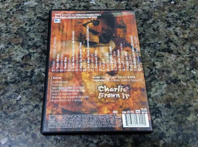 DVD Charlie Brown Jr Ao Vivo 2002 Directv Music Hall - Foto 2