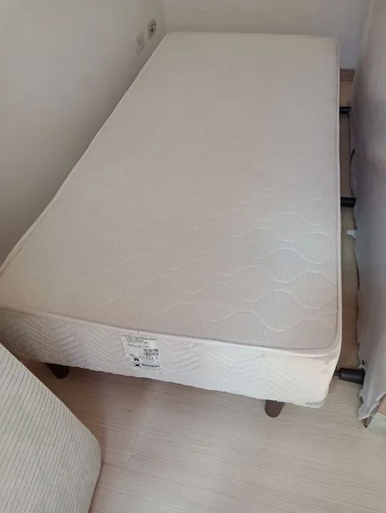 Cama Box solteiro 