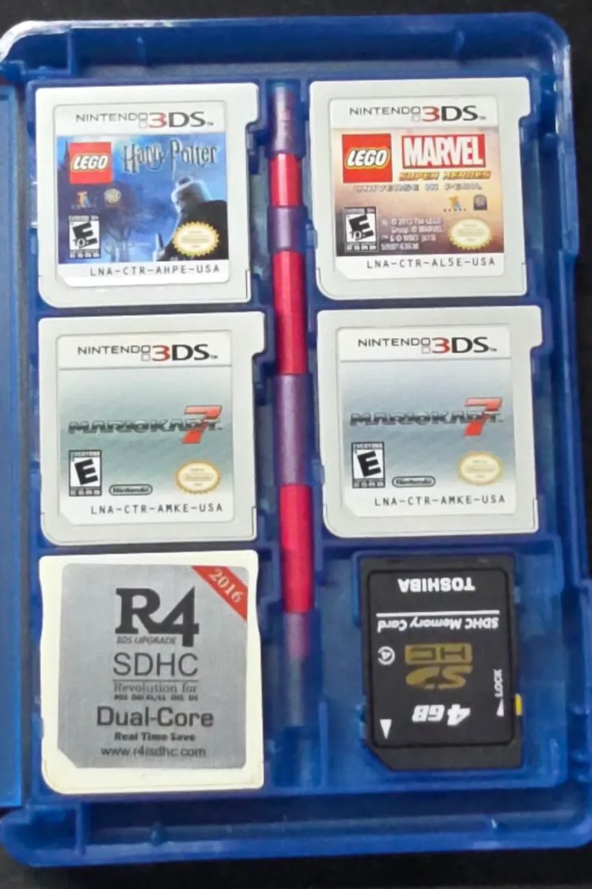 Cartuchos de Jogos Nintendo 3DS e DS