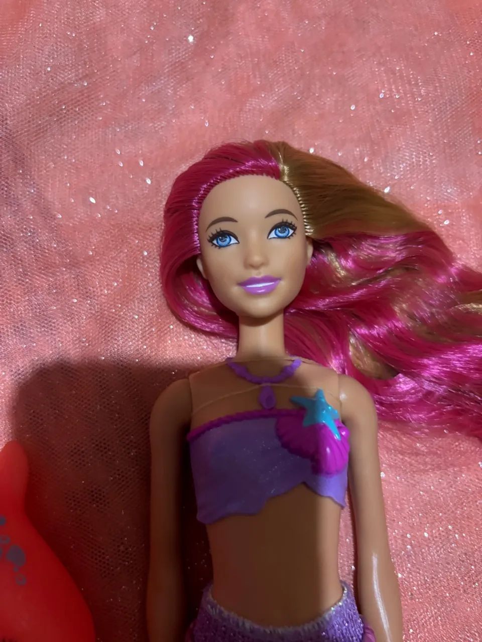 Boneca Barbie Sereia Golfinhos Mágicos  - Foto 4