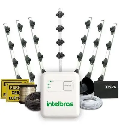 Cerca Elétrica Intelbras Completa - Segurança Residencial
