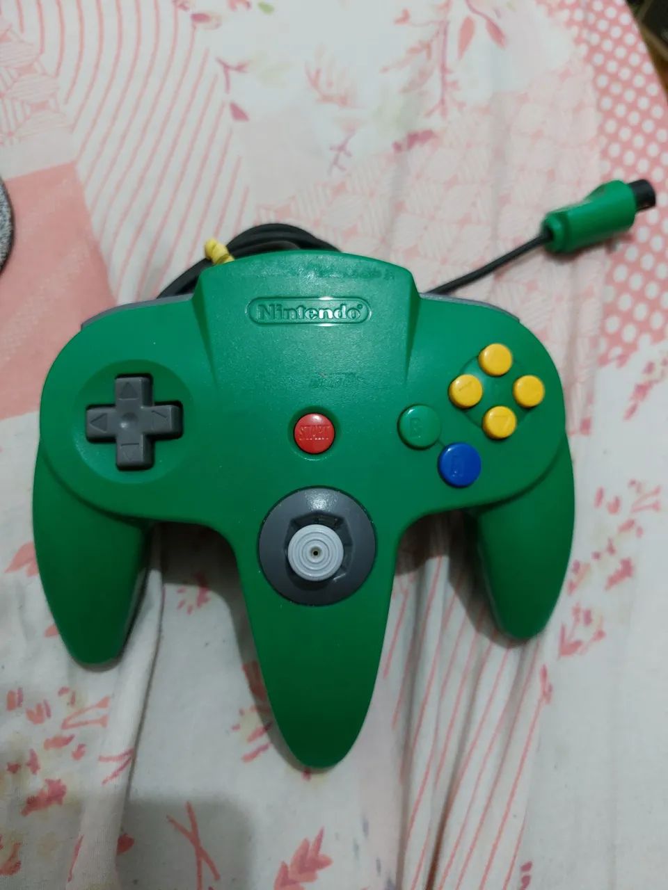 Controle Nintendo 64 "verde"