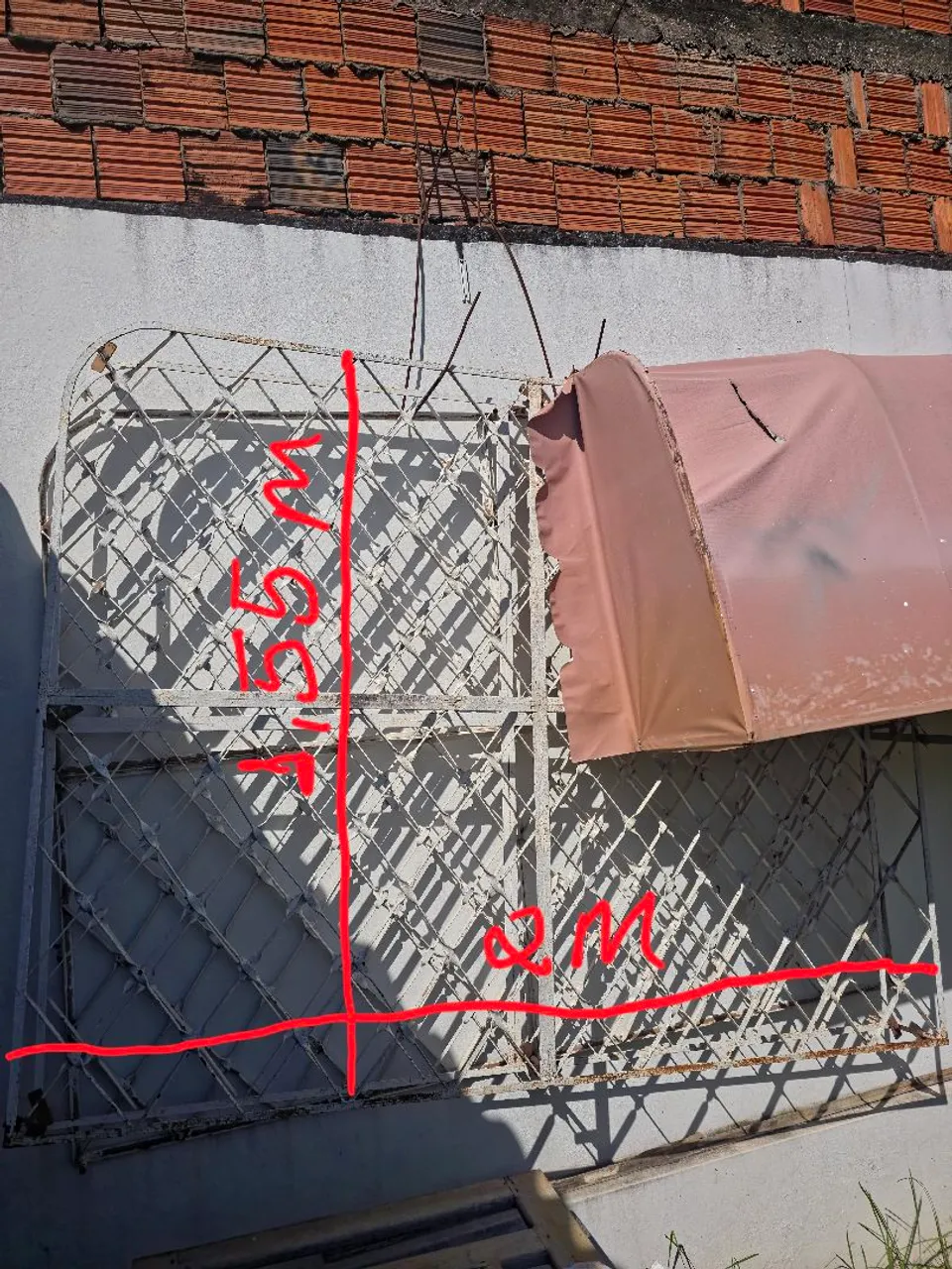 3 Grades de Proteção para Janela - 2m x 1,5m
