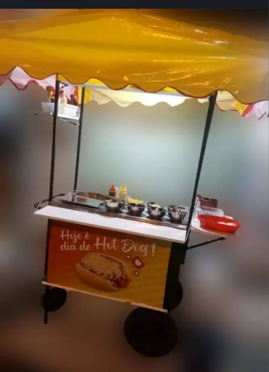 Carrinho de Hot Dog para seu negócio!