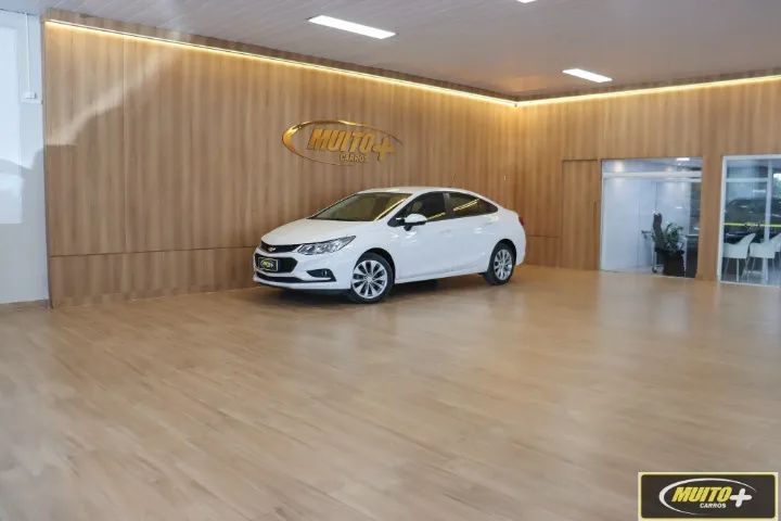 CHEVROLET CRUZE 1.4 LT TURBO 2018 - BANCOS EM COURO - MULTIMIDIA - IMPECAVEL - Foto 2