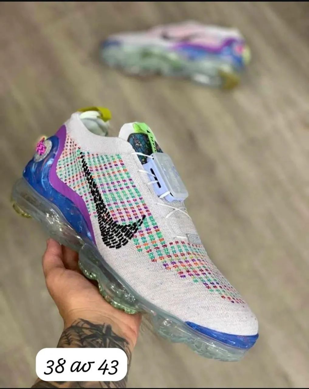 Nike Air Vapormax Flyknit 2.0 - Preto-PROMOÇÃO - Foto 5