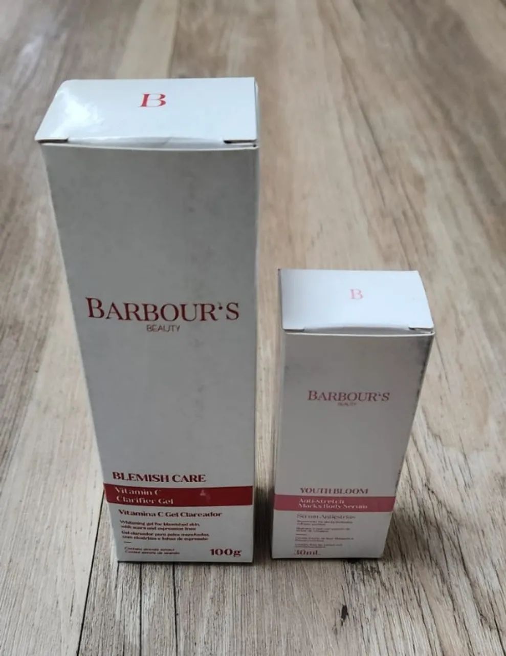 Kit Barbours clareador e anti estrias