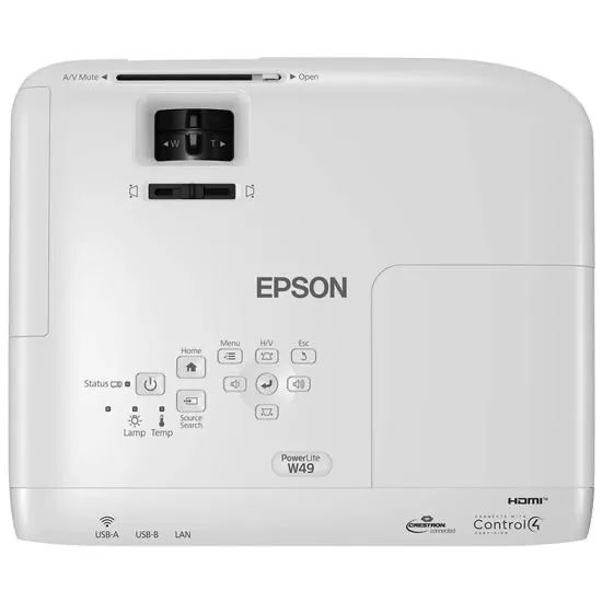 Projetor Epson PowerLite W49 3800 Lúmens - Lacrado na caixa  - Foto 2
