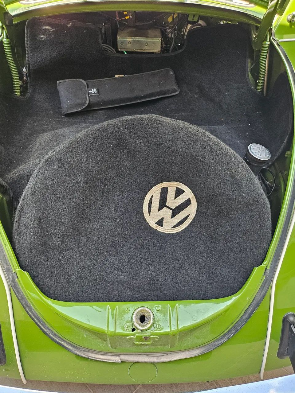 Fusca verde Guaruja único dono. Carro para colecionador ou pessoa de bom gosto - Foto 2