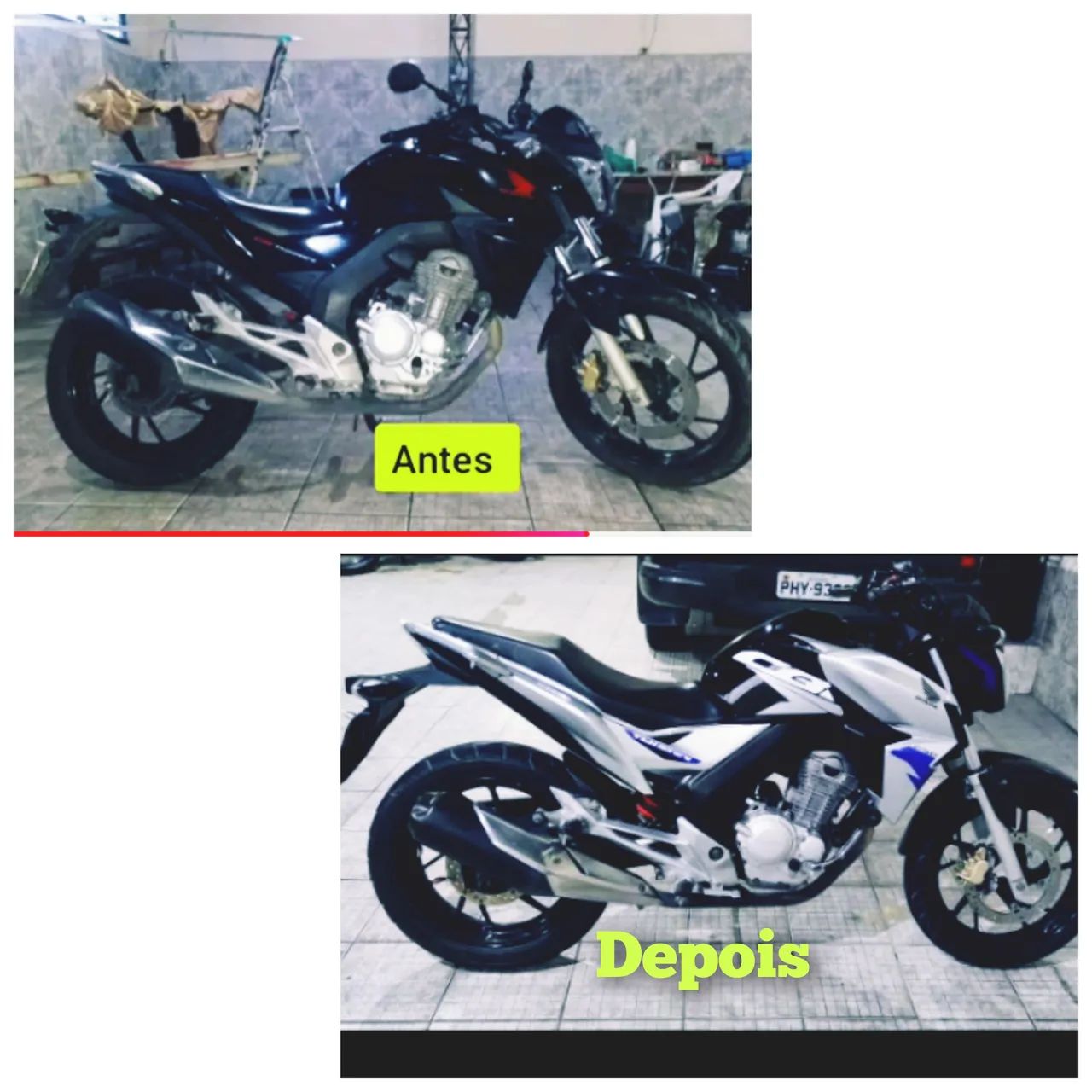 Pintura e funilaria em geral 750 orçamento e valores conforme cilindradas e situação veicu - Foto 5