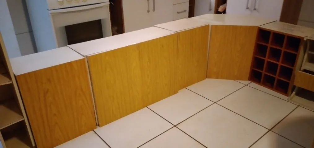 Armários modulados de cozinha