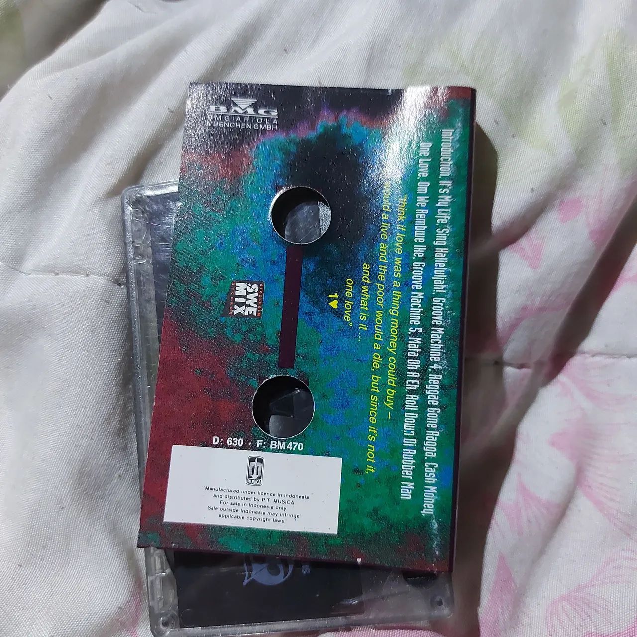 Fita cassete Dr.Alban One love, the love - Foto 2