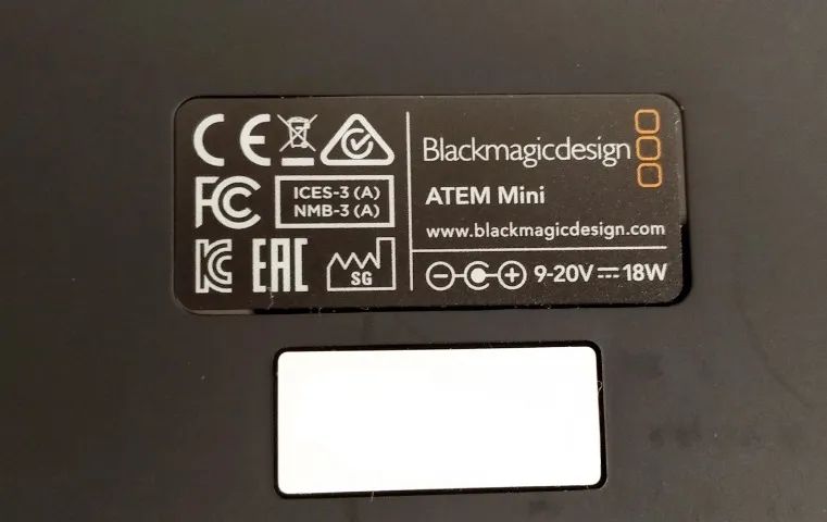 Blackmagic Atem Mini Live Stream Switcher HDMI Mesa Corte Video - Foto 5