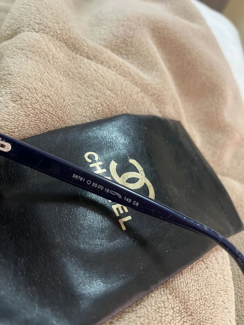 Óculos Chanel com Strass Original - Foto 5