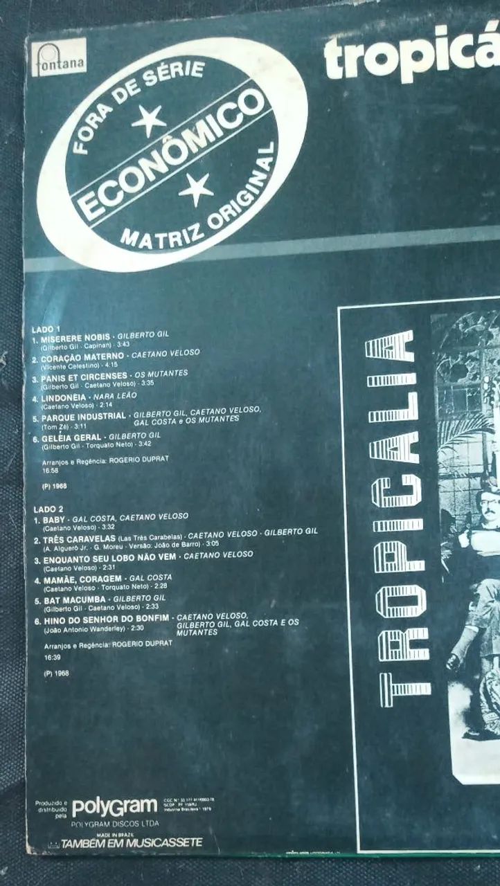 LP- VINIL TROPOCALIA OU PANIS ET CIRCENCIS - Foto 3