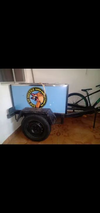 Carrinho de cachorro quente, modelo reboque  - Foto 2