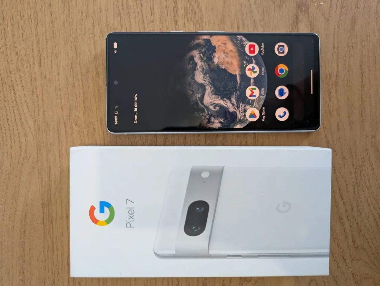 Google Pixel 7 ホワイト 本体 128GB Google Pixel 7 Branco 128GB Impecável - Celulares e Smartphones