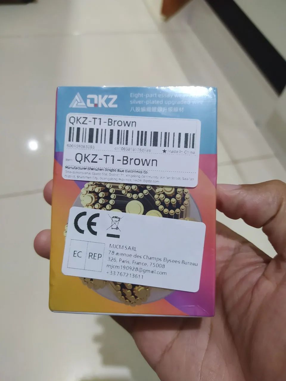 CABO DE FONE PROFISSIONAL - QKZ T1 - Foto 3