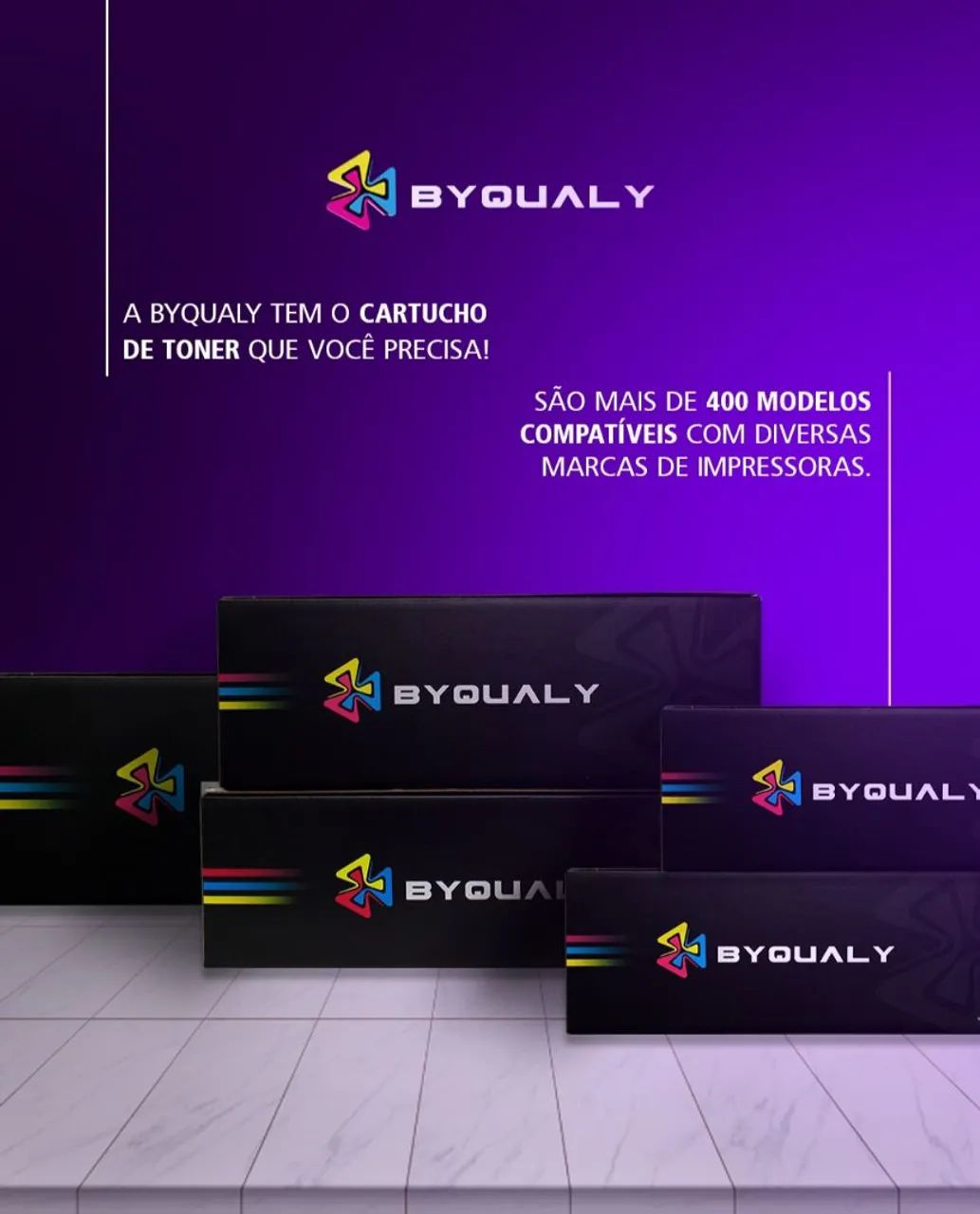 Toner para Impressora - BYQUALY