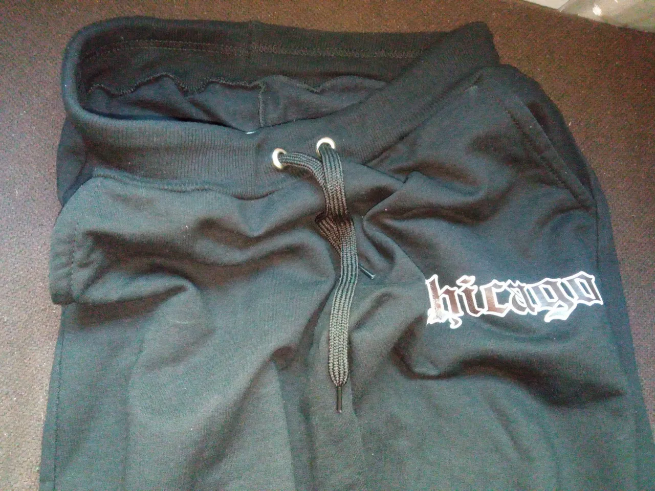 Calça de moletom M em algodão
