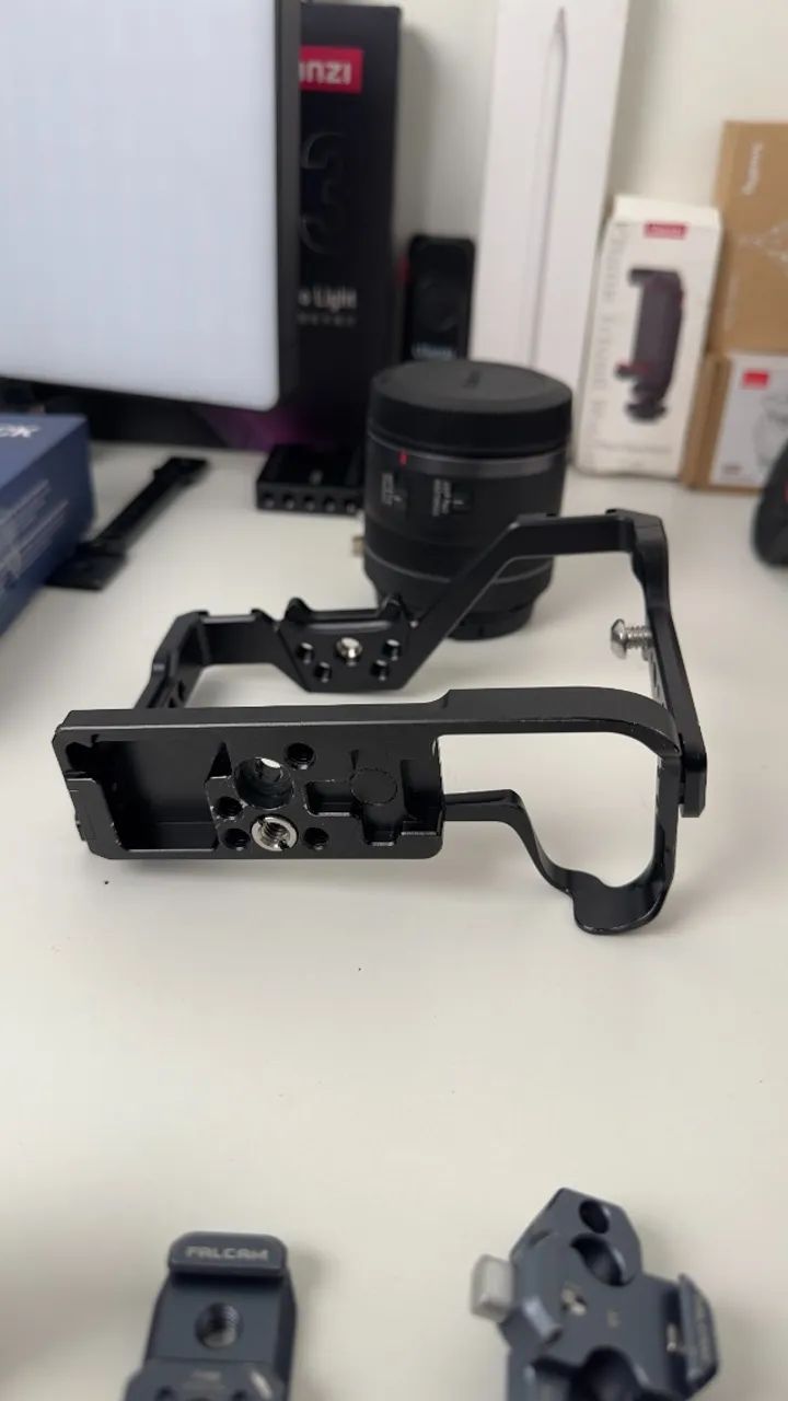 Cage Gaiola Para Canon Eos R8 Proteção Rig Video Foto Top - Foto 4