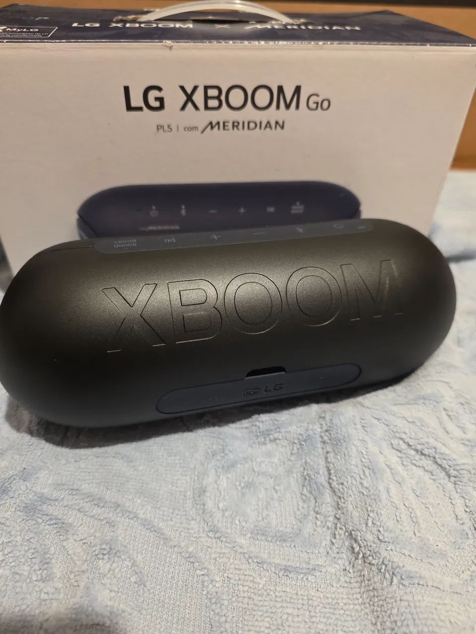 caixa bluetooth lg xboom pl5 - Foto 2
