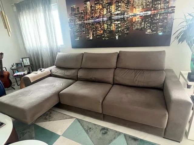 Sofa Lider - Retratil e com Encosto Reclinável
