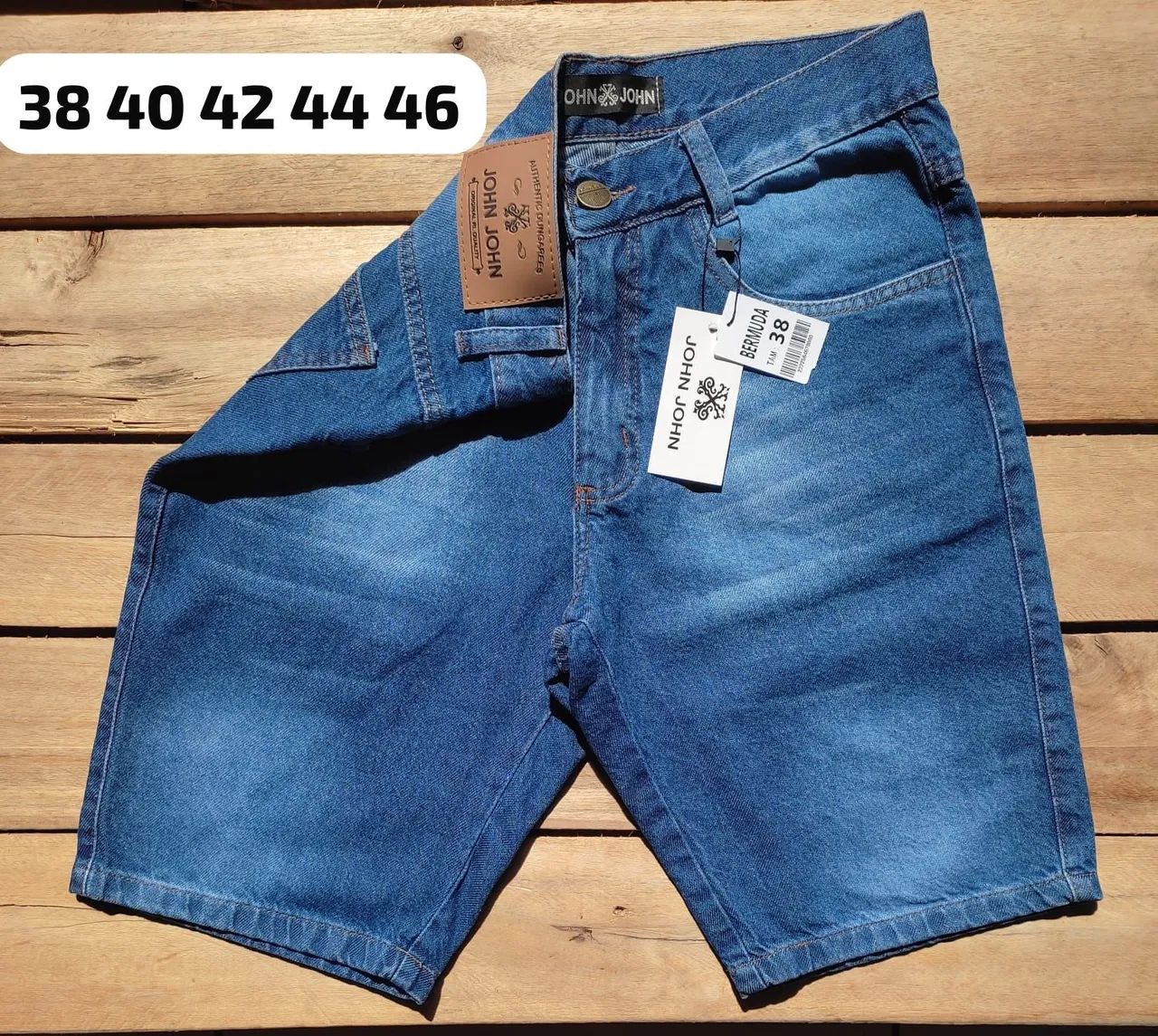 Bermuda Jeans  Masculina