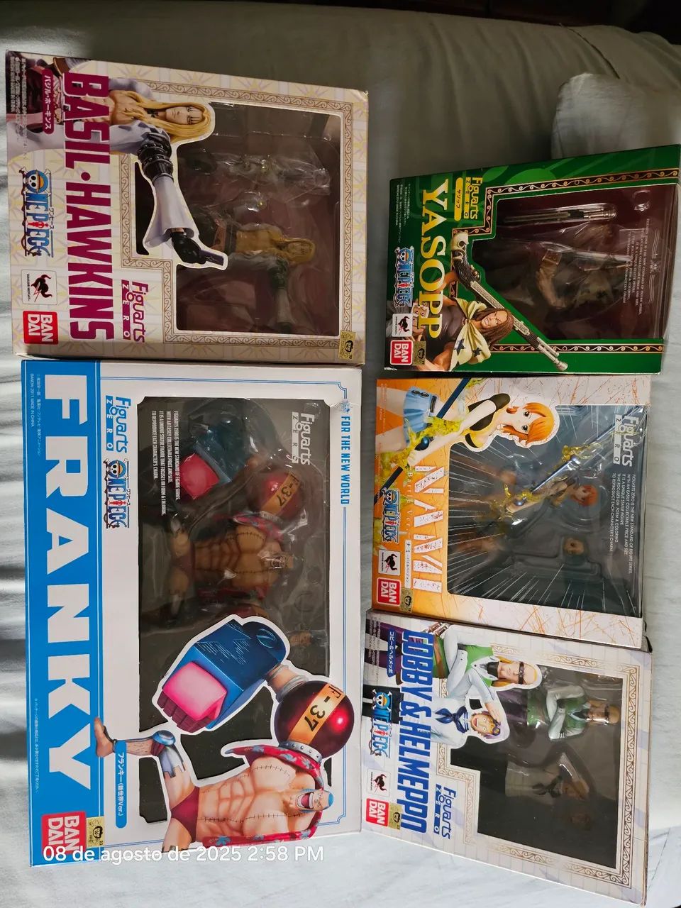 Lote de figuras! Action Figures One Piece Figuarts Zero