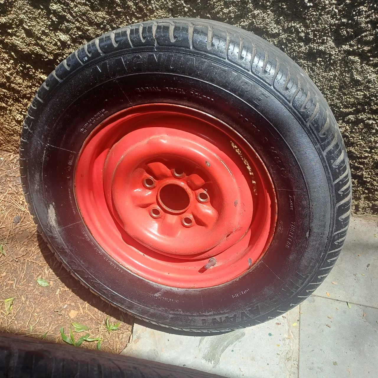 Jogo rodas opala com pneus 195/70/14