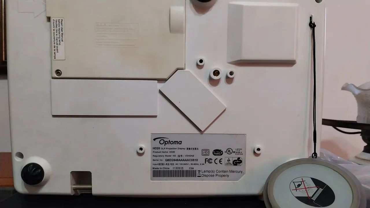 Projetor optoma hb20  semi novo. - Foto 3